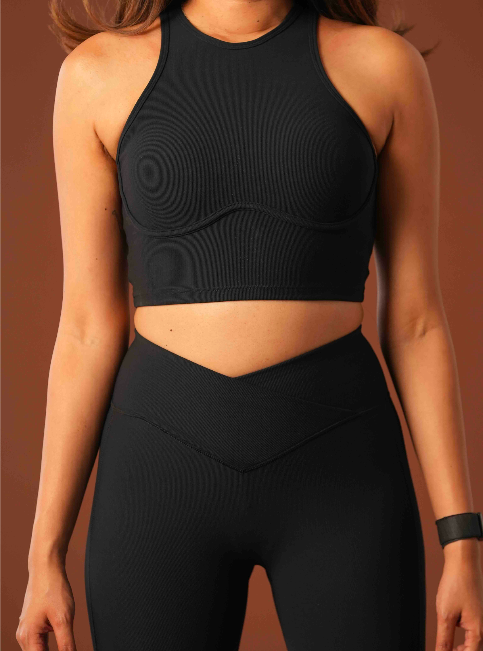 Corset sculpt bra